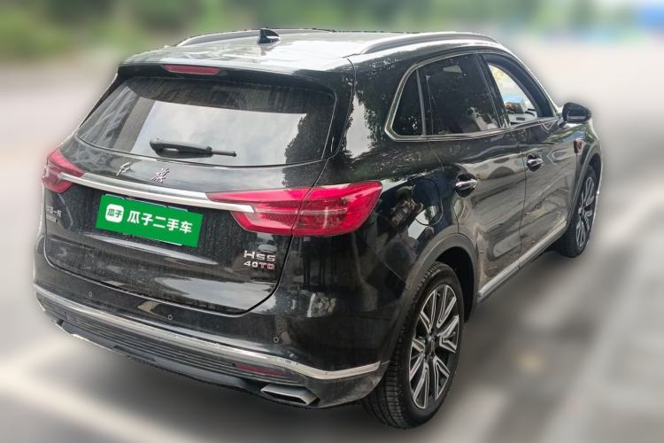 Used Hongqi HS5 2022 2.0T Smart Connect Flagship All-Wheel-Drive Version Rear Right 45 Deg