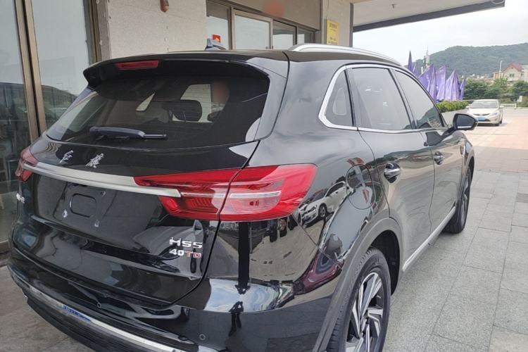 Used Hongqi HS5 2022 Revised Version 2.0T Smart Connect Flagship Edition Rear Right 45 Deg