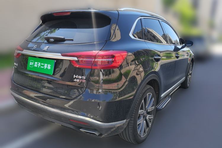 Used Hongqi HS5 2022 2.0T Smart Connect Flagship All-Wheel-Drive Version Rear Right 45 Deg