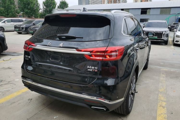 Used Hongqi HS5 2022 2.0T Smart Connect Flagship All-Wheel-Drive Version Rear Right 45 Deg