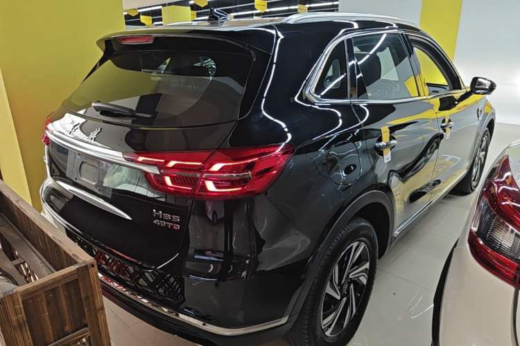 Used Hongqi HS5 2022 Revised Version 2.0T Smart Connect Flagship Edition Rear Right 45 Deg