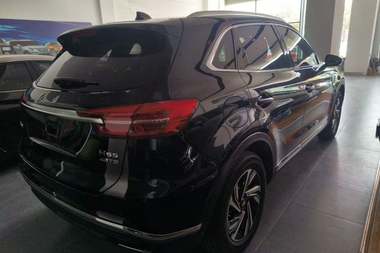 Used Hongqi HS5 2022 Revised Version 2.0T Smart Connect Flagship Edition Rear Right 45 Deg