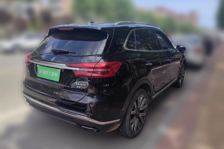 Used Hongqi HS5 2022 2.0T Smart Connect Flagship All-Wheel-Drive Version Rear Right 45 Deg