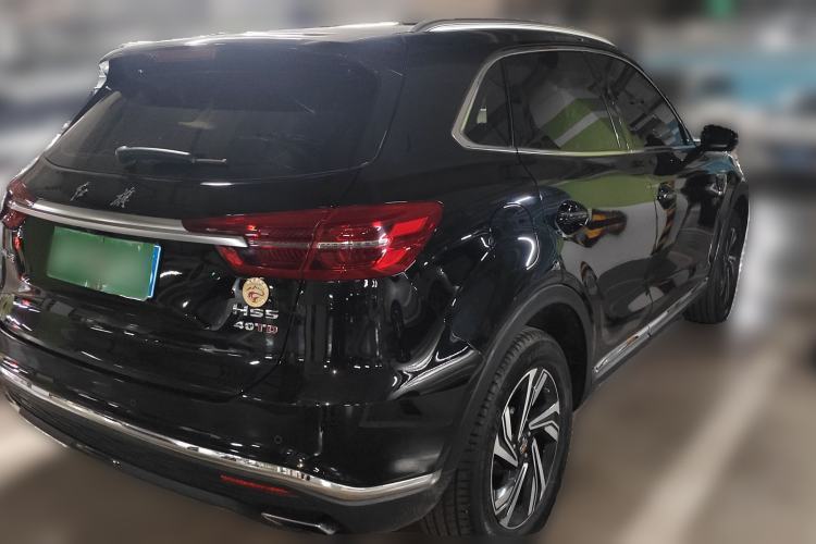 Used Hongqi HS5 2022 Revised Version 2.0T Smart Connect Flagship Edition Rear Right 45 Deg