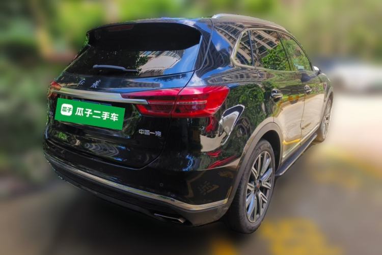 Used Hongqi HS5 2022 Facelifted Version 2.0T Smart Connect Flagship All-Wheel-Drive Edition Rear Right 45 Deg
