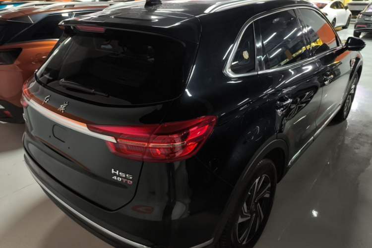 Used Hongqi HS5 2022 Revised Version 2.0T Smart Connect Flagship Edition Rear Right 45 Deg