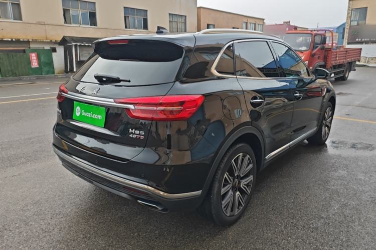 Used Hongqi HS5 2022 Facelifted Version 2.0T Smart Connect Flagship All-Wheel-Drive Edition Rear Right 45 Deg