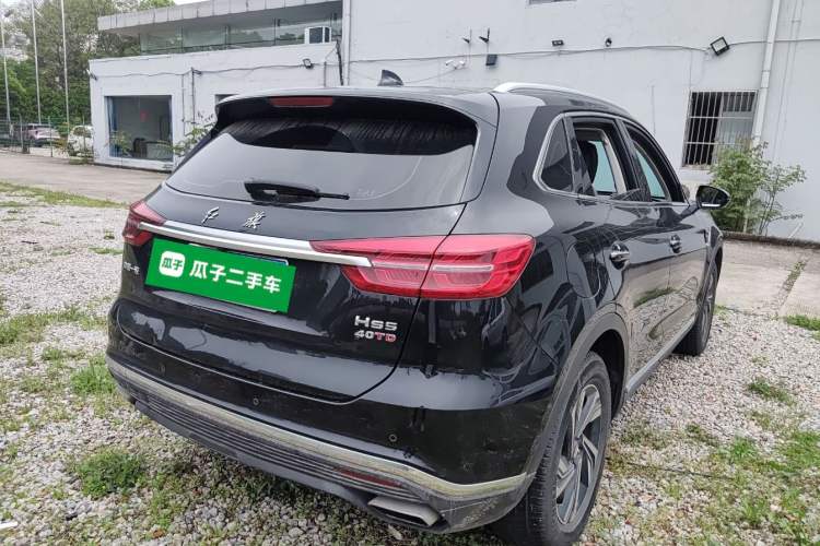 Used Hongqi HS5 2022 Revised Version 2.0T Smart Connect Flagship Edition Rear Right 45 Deg