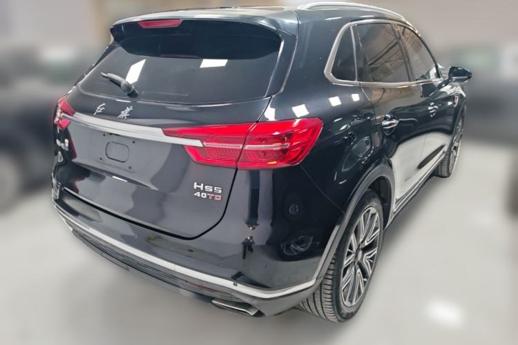 Used Hongqi HS5 2022 2.0T Smart Connect Flagship Edition Rear Right 45 Deg