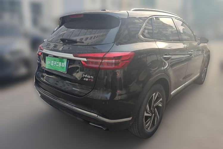 Used Hongqi HS5 2022 Revised Version 2.0T Smart Connect Flagship Edition Rear Right 45 Deg