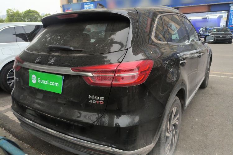 Used Hongqi HS5 2022 Revised Version 2.0T Smart Connect Flagship Edition Rear Right 45 Deg