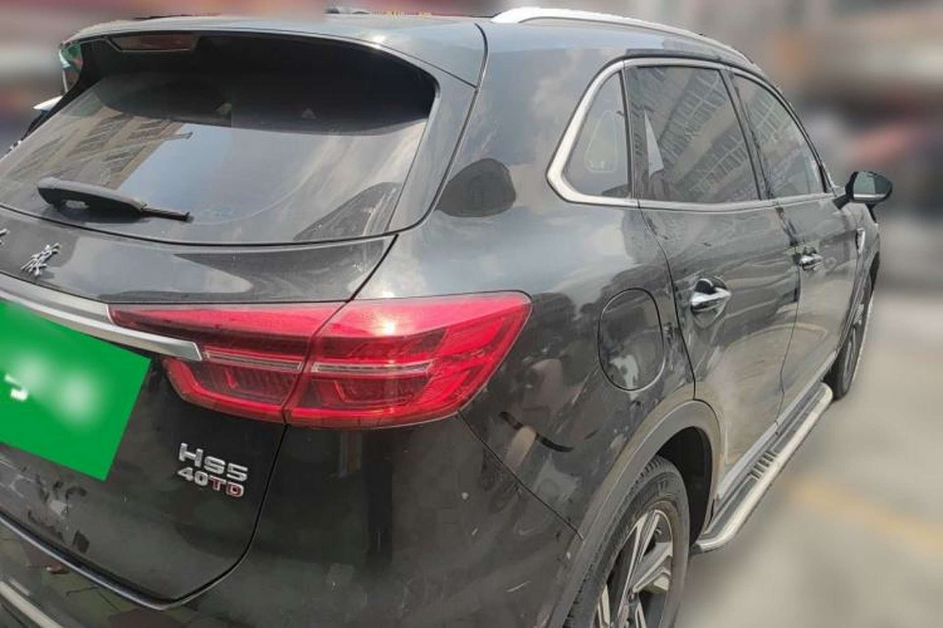 Used Hongqi HS5 2022 2.0T Smart Connect Flagship Edition Rear Right 45 Deg