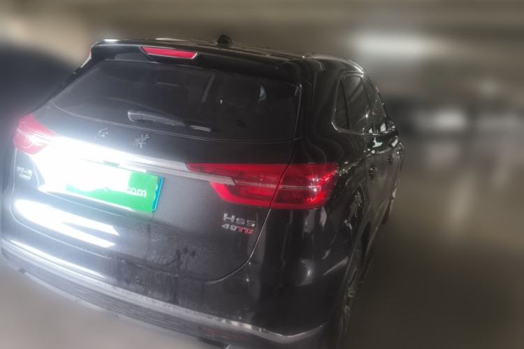 Used Hongqi HS5 2022 Facelifted Version 2.0T Smart Connect Flagship All-Wheel-Drive Edition Rear Right 45 Deg