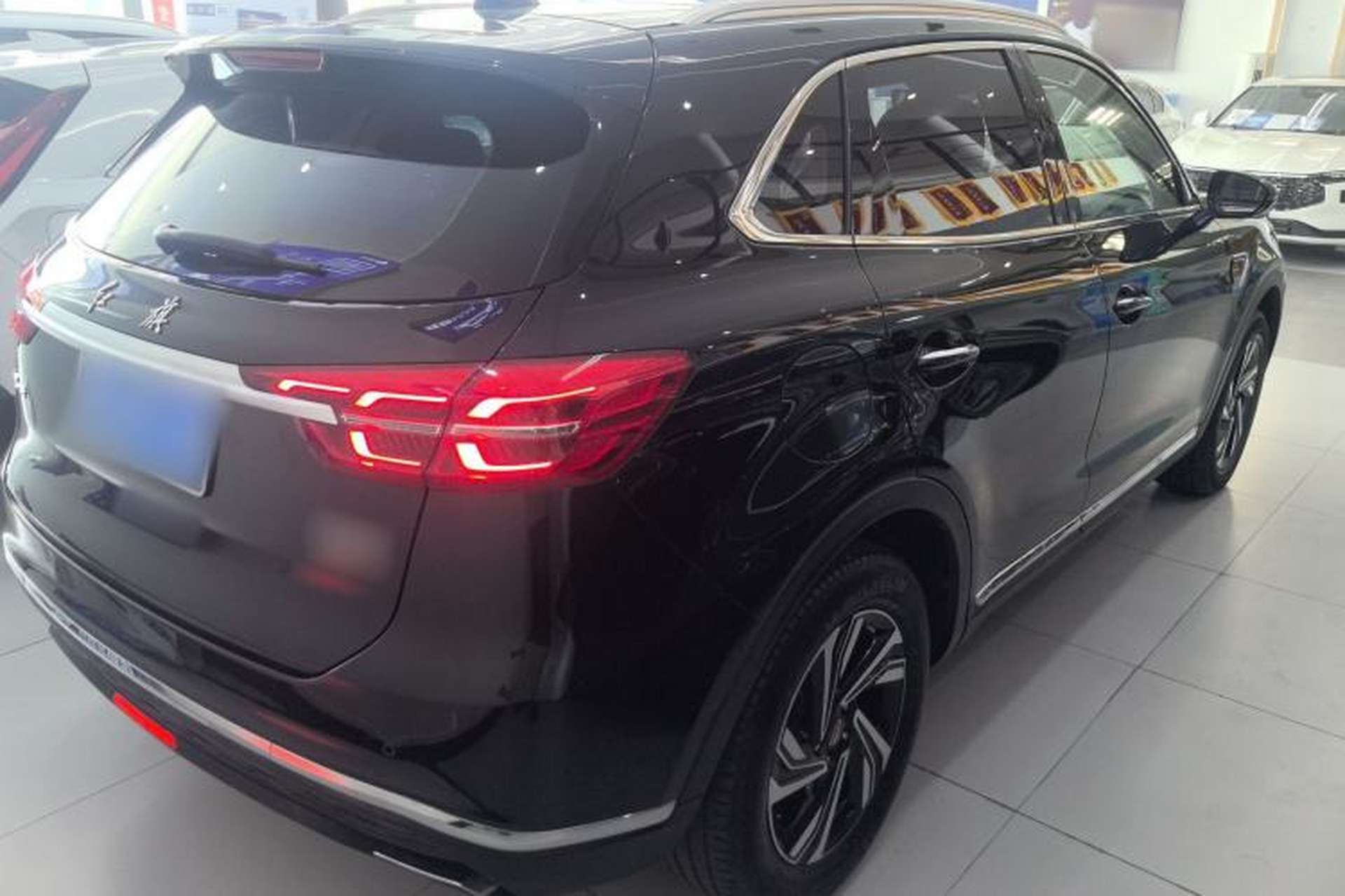 Used Hongqi HS5 2022 Revised Version 2.0T Smart Connect Flagship Edition Rear Right 45 Deg
