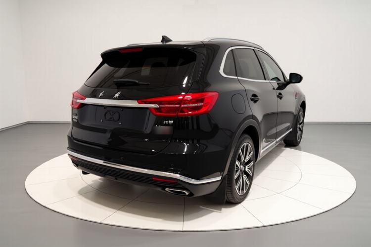 Used Hongqi HS5 2022 Facelifted Version 2.0T Smart Connect Flagship All-Wheel-Drive Edition Rear Right 45 Deg