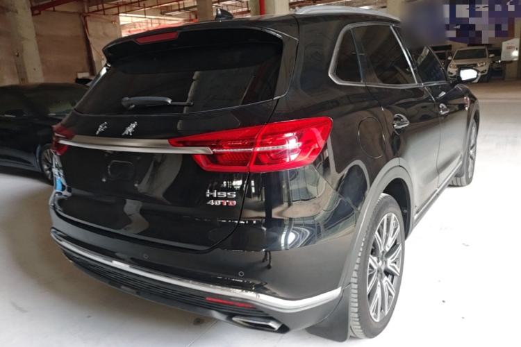 Used Hongqi HS5 2022 Facelifted Version 2.0T Smart Connect Flagship All-Wheel-Drive Edition Rear Right 45 Deg