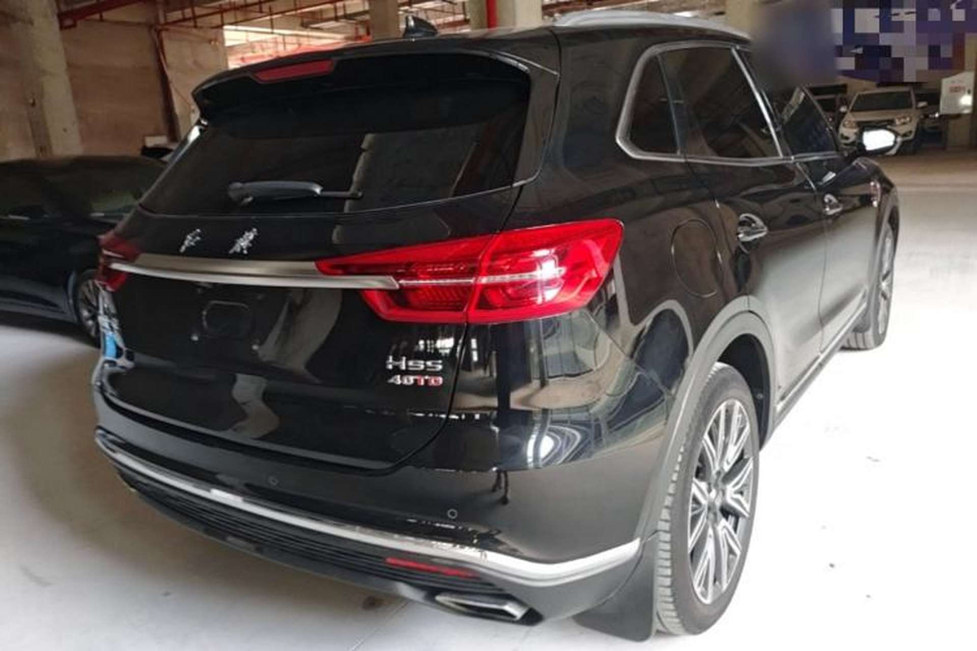 Used Hongqi HS5 2022 Facelifted Version 2.0T Smart Connect Flagship All-Wheel-Drive Edition Rear Right 45 Deg