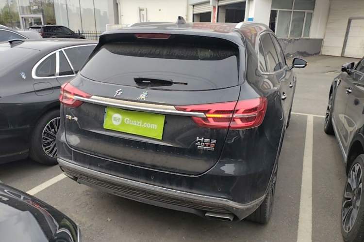 Used Hongqi HS5 2022 Facelifted Version 2.0T Smart Connect Flagship All-Wheel-Drive Edition Rear Right 45 Deg
