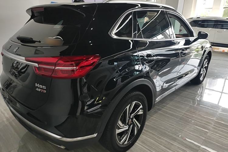 Used Hongqi HS5 2022 Revised Version 2.0T Smart Connect Flagship Edition Rear Right 45 Deg