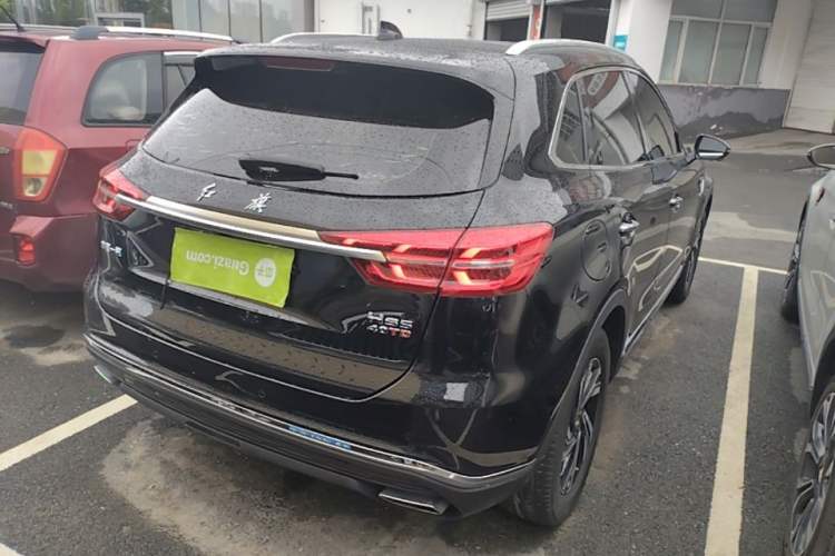 Used Hongqi HS5 2022 Revised Version 2.0T Smart Connect Flagship Edition Rear Right 45 Deg