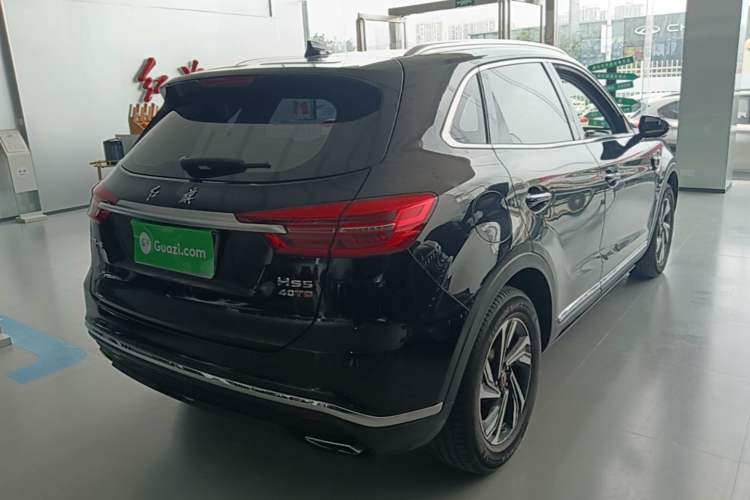 Used Hongqi HS5 2022 Revised Version 2.0T Smart Connect Flagship Edition Rear Right 45 Deg