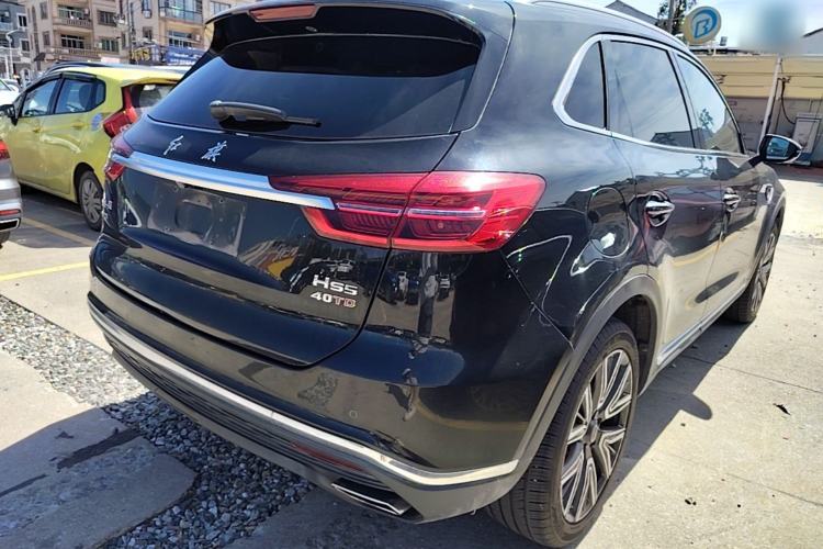 Used Hongqi HS5 2022 2.0T Smart Connect Flagship All-Wheel-Drive Version Rear Right 45 Deg