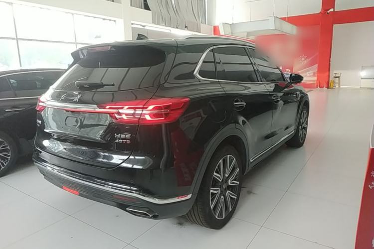 Used Hongqi HS5 2022 Facelifted Version 2.0T Smart Connect Flagship All-Wheel-Drive Edition Rear Right 45 Deg