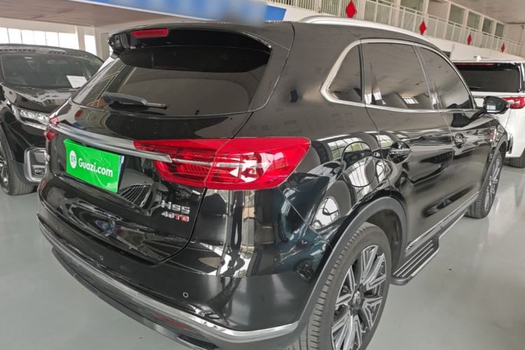 Used Hongqi HS5 2022 Facelifted Version 2.0T Smart Connect Flagship All-Wheel-Drive Edition Rear Right 45 Deg