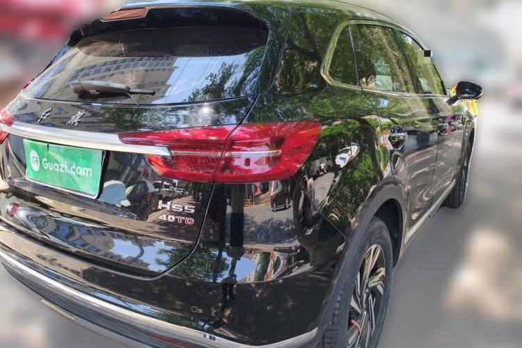 Used Hongqi HS5 2022 Revised Version 2.0T Smart Connect Flagship Edition Rear Right 45 Deg