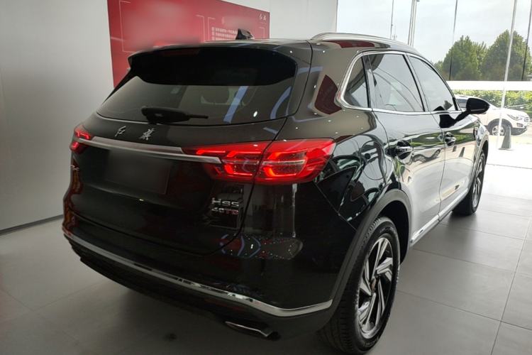 Used Hongqi HS5 2022 Revised Version 2.0T Smart Connect Flagship Edition Rear Right 45 Deg