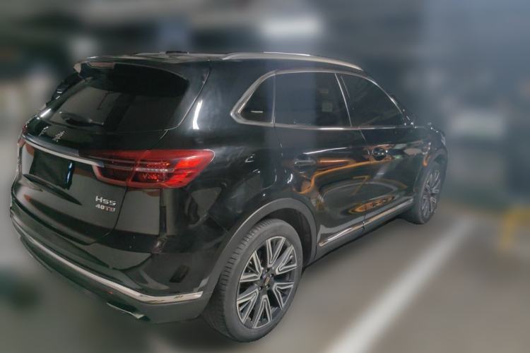 Used Hongqi HS5 2022 Facelifted Version 2.0T Smart Connect Flagship All-Wheel-Drive Edition Rear Right 45 Deg