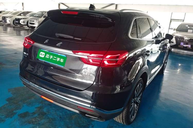 Used Hongqi HS5 2022 Facelifted Version 2.0T Smart Connect Flagship All-Wheel-Drive Edition Rear Right 45 Deg
