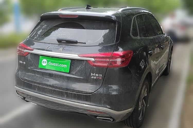 Used Hongqi HS5 2022 Revised Version 2.0T Smart Connect Flagship Edition Rear Right 45 Deg