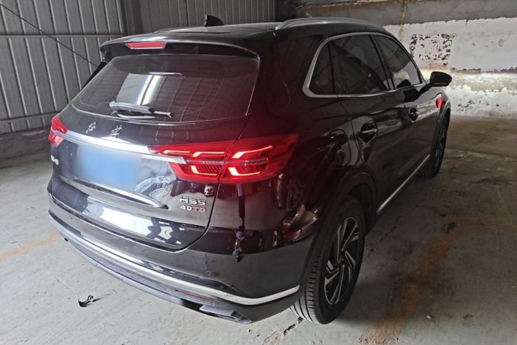 Used Hongqi HS5 2022 Revised Version 2.0T Smart Connect Flagship Edition Rear Right 45 Deg