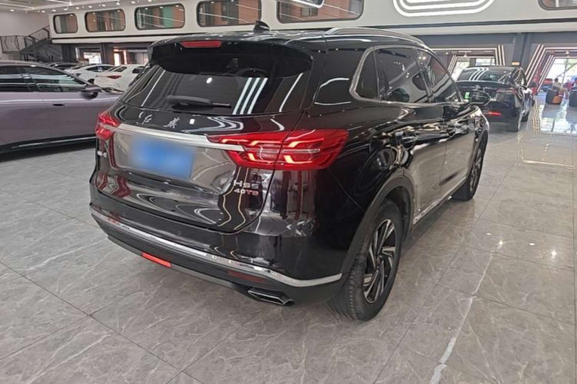 Used Hongqi HS5 2022 Revised Version 2.0T Smart Connect Flagship Edition Rear Right 45 Deg