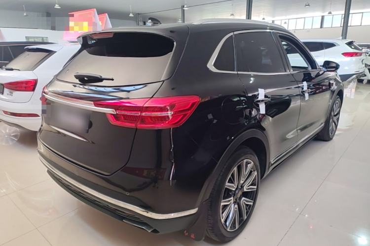 Used Hongqi HS5 2022 Facelifted Version 2.0T Smart Connect Flagship All-Wheel-Drive Edition Rear Right 45 Deg