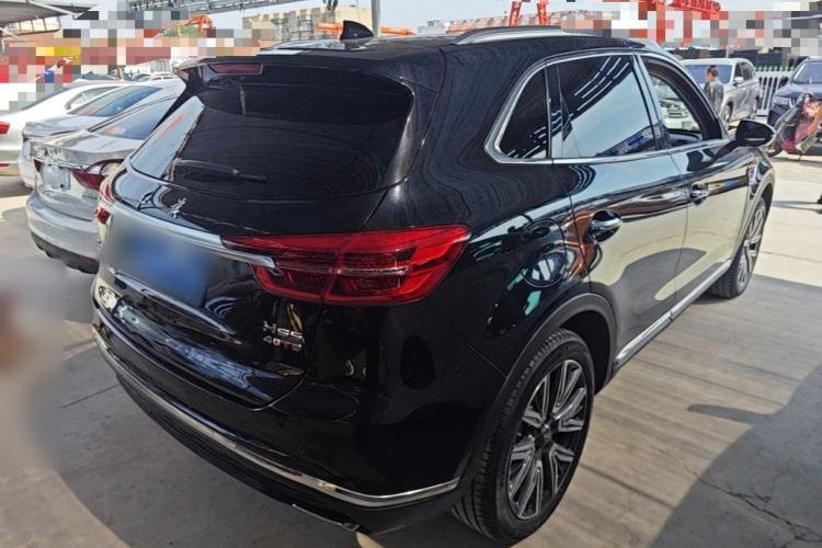 Used Hongqi HS5 2022 Facelifted Version 2.0T Smart Connect Flagship All-Wheel-Drive Edition Rear Right 45 Deg
