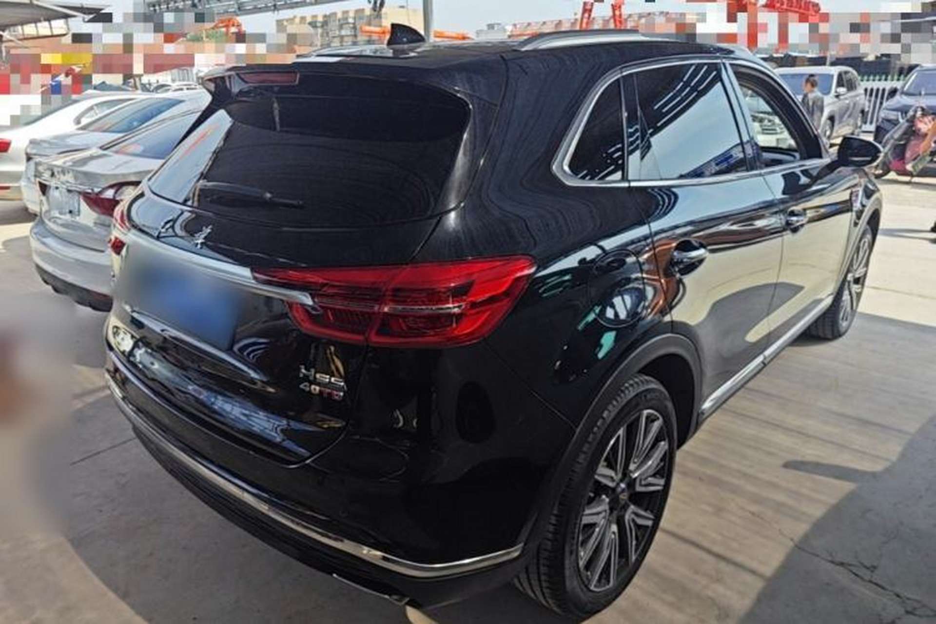 Used Hongqi HS5 2022 Facelifted Version 2.0T Smart Connect Flagship All-Wheel-Drive Edition Rear Right 45 Deg