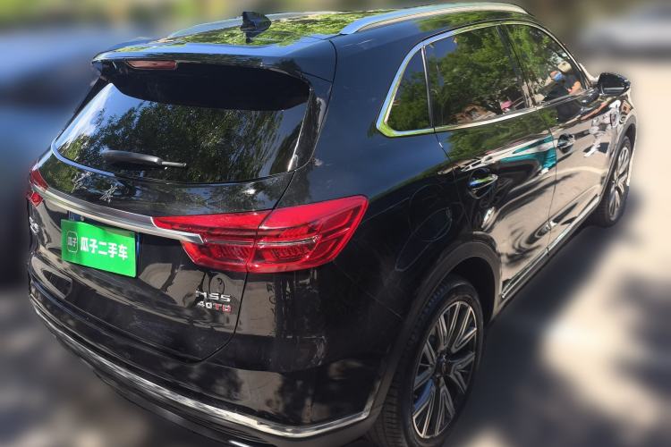 Used Hongqi HS5 2022 2.0T Smart Connect Flagship All-Wheel Drive LeGou Edition Rear Right 45 Deg