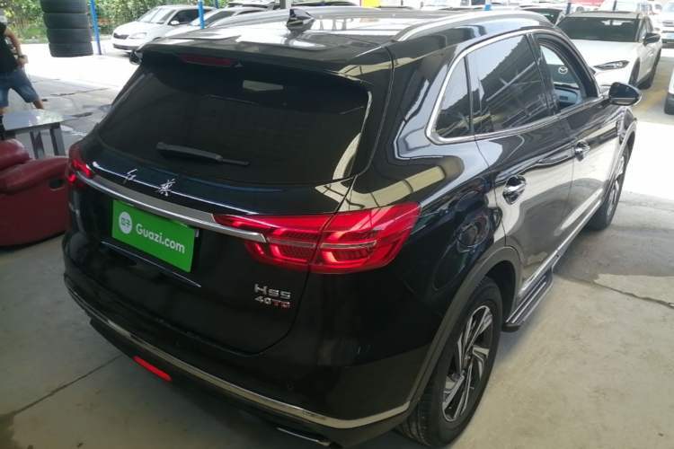 Used Hongqi HS5 2022 Revised Version 2.0T Smart Connect Flagship Edition Rear Right 45 Deg