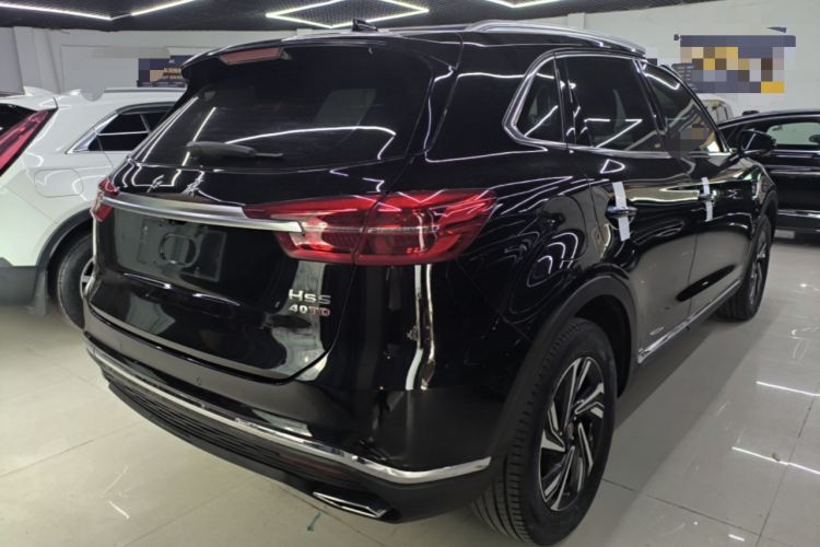 Used Hongqi HS5 2022 Revised Version 2.0T Smart Connect Flagship Edition Rear Right 45 Deg