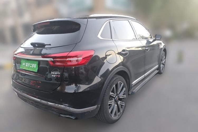 Used Hongqi HS5 2022 Facelifted Version 2.0T Smart Connect Flagship All-Wheel-Drive Edition Rear Right 45 Deg