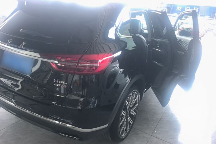 Used Hongqi HS5 2022 Facelifted Version 2.0T Smart Connect Flagship All-Wheel-Drive Edition Rear Right 45 Deg