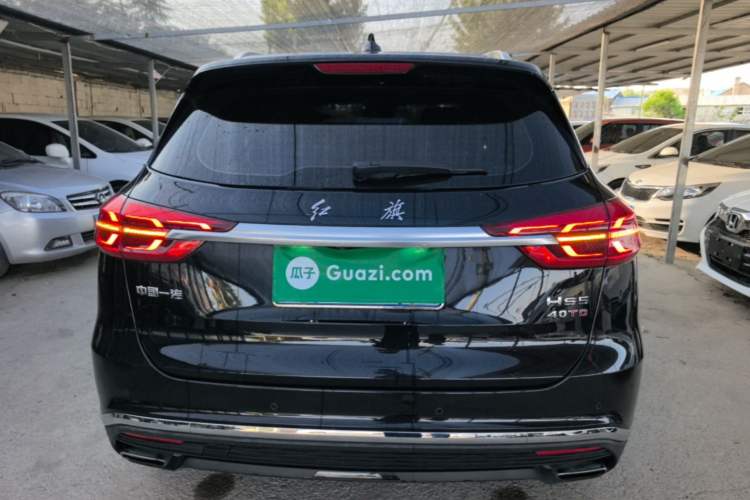 Used Hongqi HS5 2022 Revised Version 2.0T Smart Connect Flagship Edition Rear