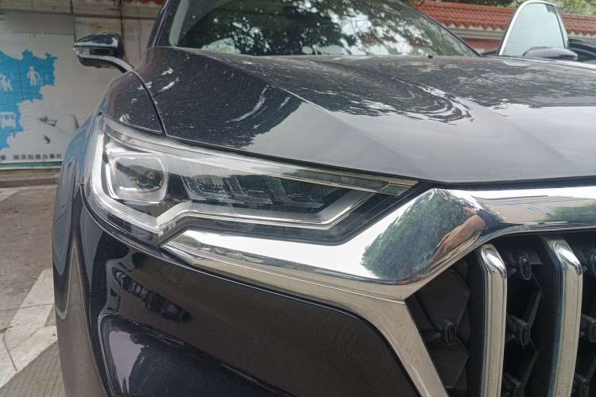 Used Hongqi HS5 2022 Revised Version 2.0T Smart Connect Flagship Edition Right Front Headlight