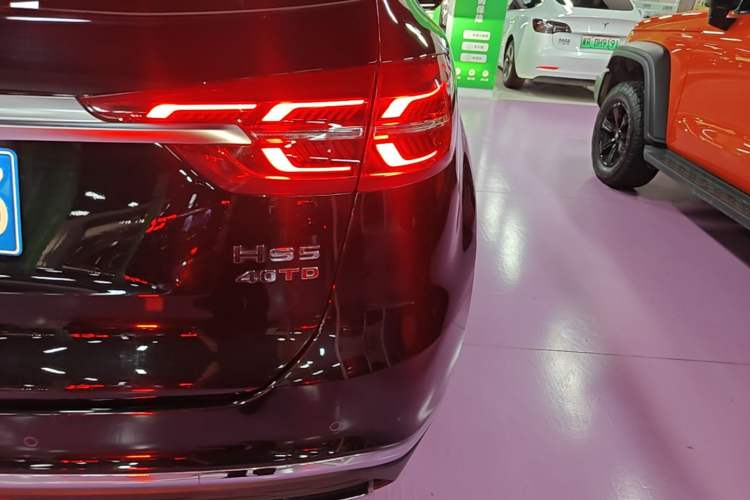 Used Hongqi HS5 2022 Revised Version 2.0T Smart Connect Flagship Edition Right Rear Taillight