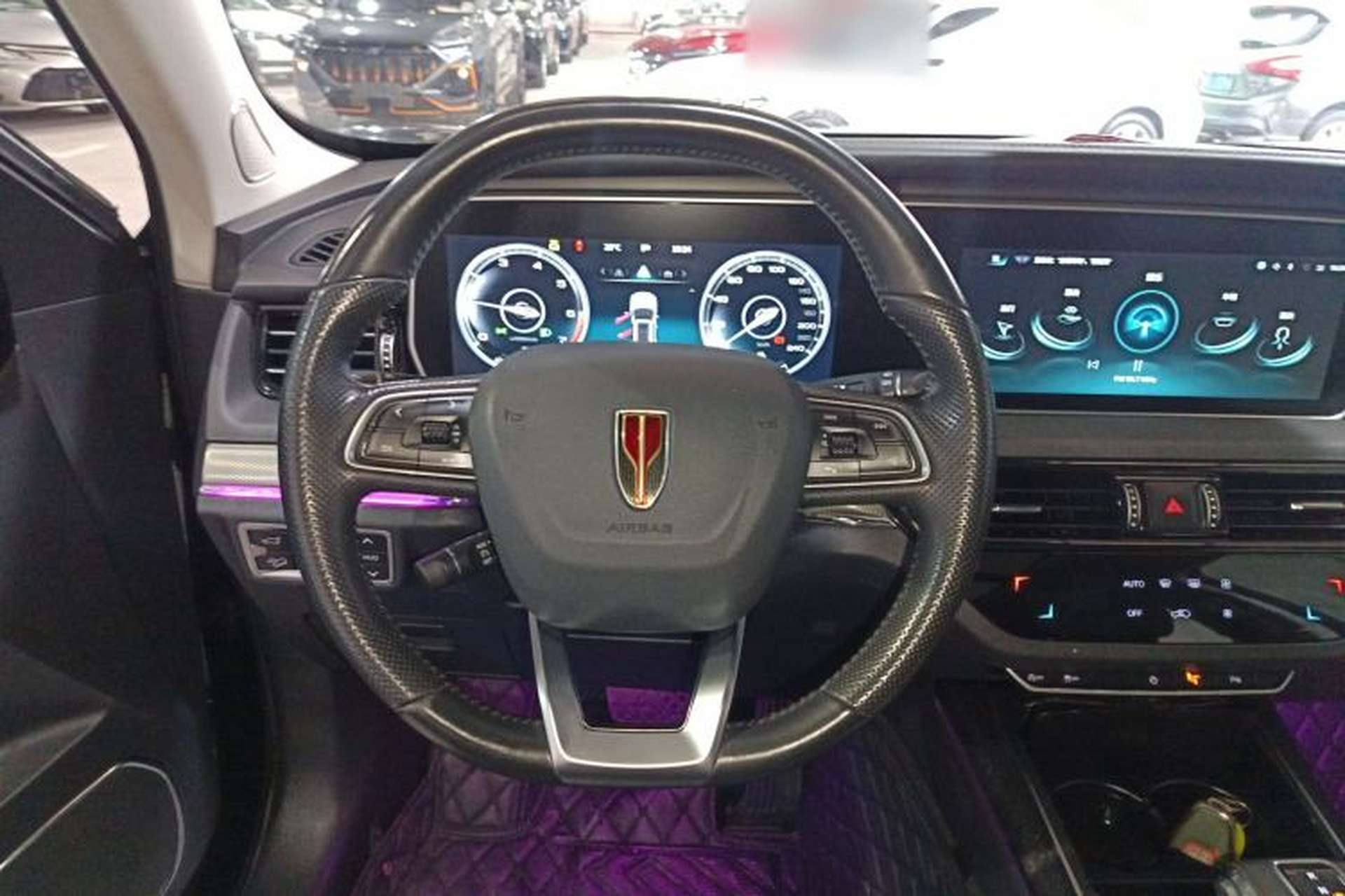 Used Hongqi HS5 2022 Revised Version 2.0T Smart Connect Flagship Edition Steering Wheel