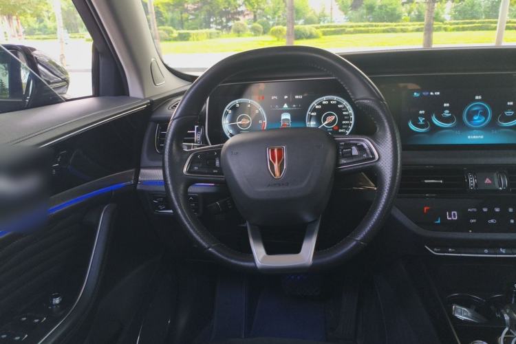 Used Hongqi HS5 2022 Facelifted Version 2.0T Smart Connect Flagship All-Wheel-Drive Edition Steering Wheel