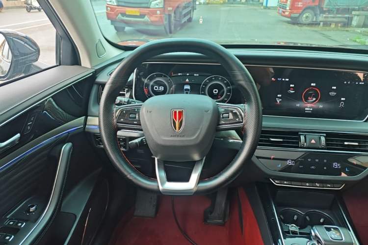Used Hongqi HS5 2022 Facelifted Version 2.0T Smart Connect Flagship All-Wheel-Drive Edition Steering Wheel