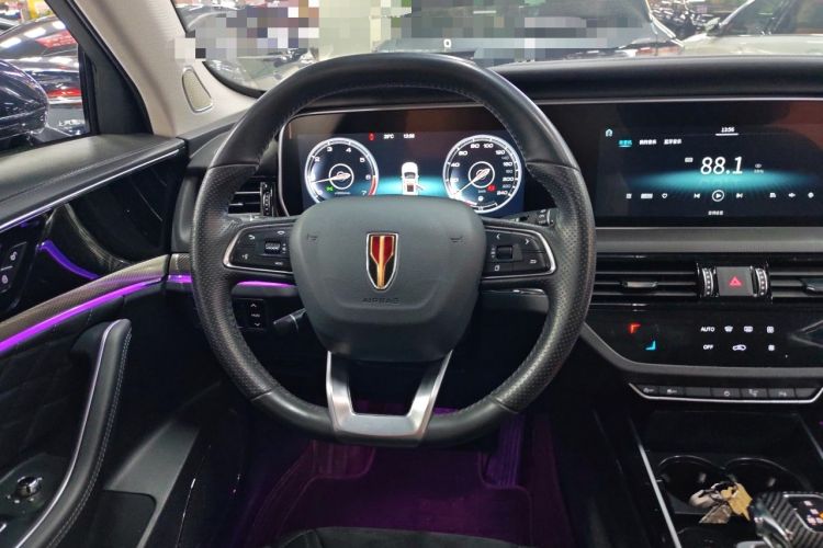 Used Hongqi HS5 2022 2.0T Smart Connect Flagship All-Wheel-Drive Version Steering Wheel